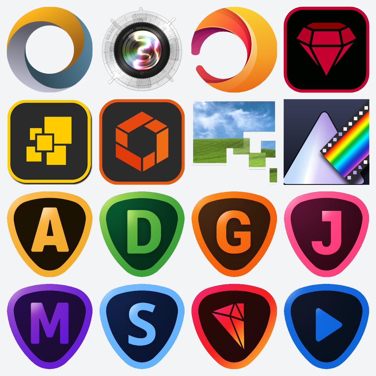 Software used by Pan-Aurora Studio